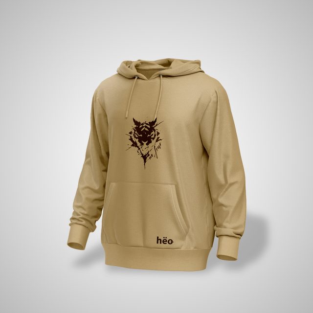 Poleron Hoddie Hombre Los tigres no tienen miedo