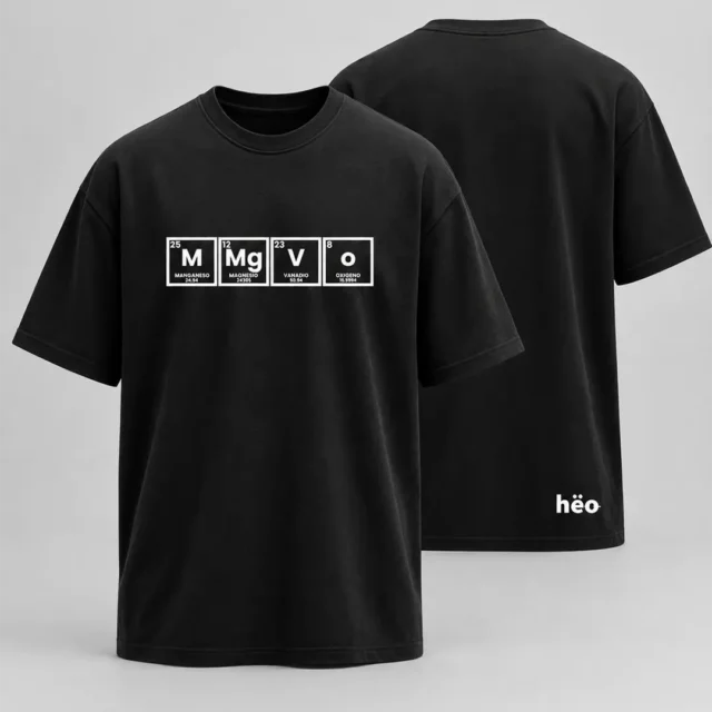 Polera Oversize Negra Mmgvo