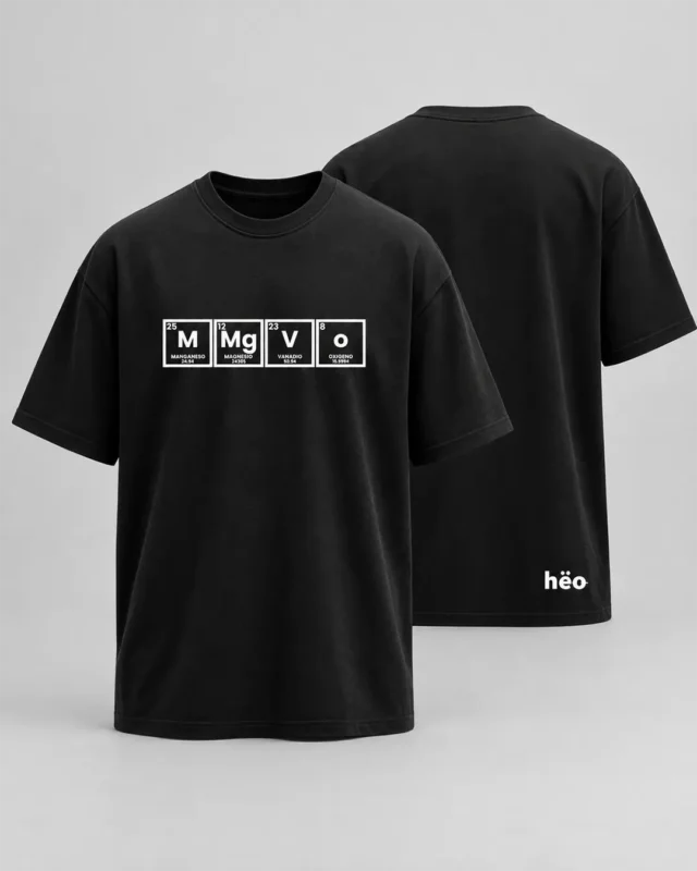 Polera Oversize Negra Mmgvo