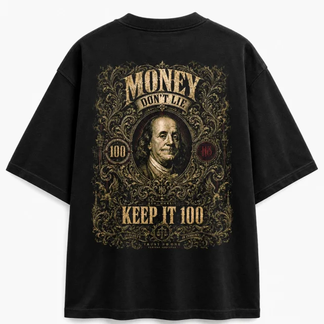 Polera Oversize Hëo Silent Currency