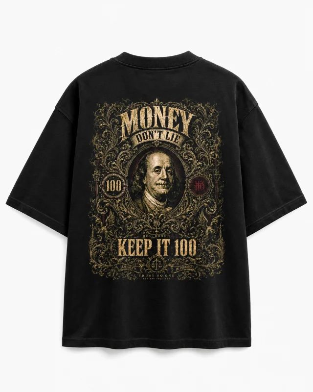 Polera Oversize Hëo Silent Currency