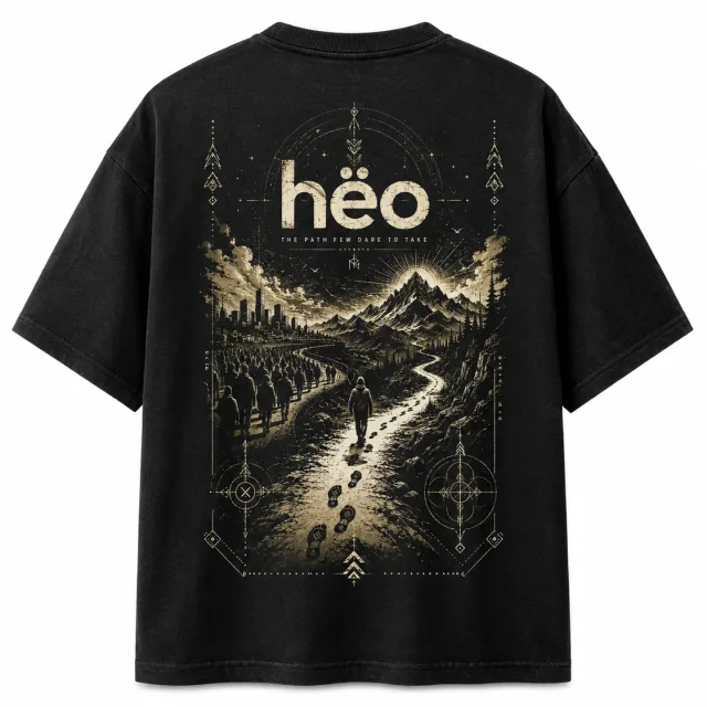 Polera Oversize Hëo The Unchosen Path