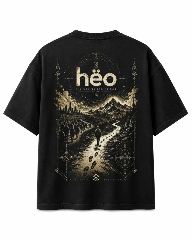 Polera Oversize Hëo The Unchosen Path