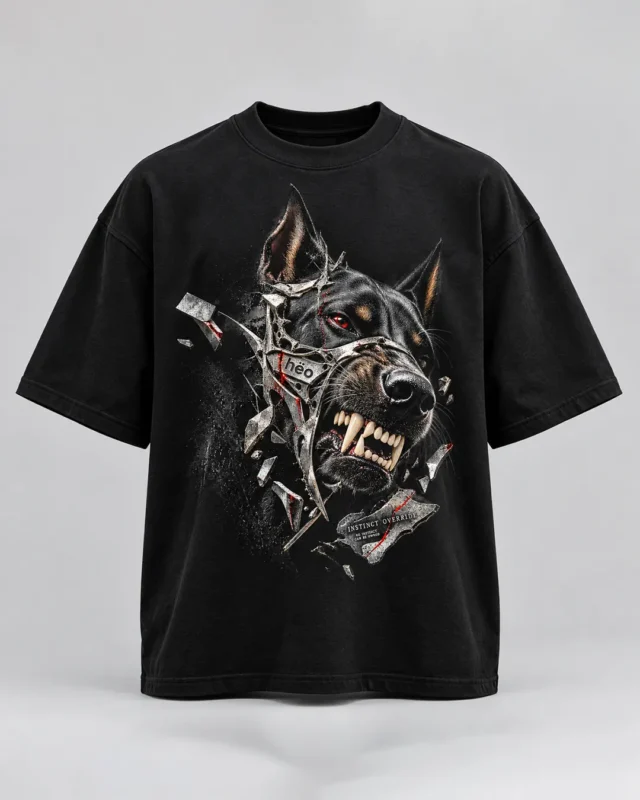 Polera Oversize Instinct Override 1