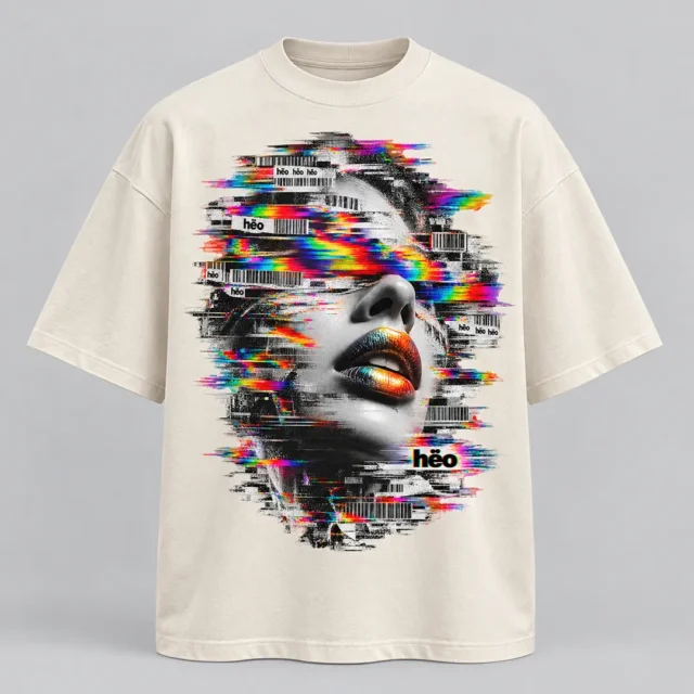 Polera Oversize Signal Lost 1