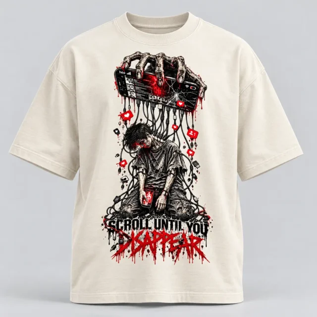 Polera Oversize Hëo Doomscroll
